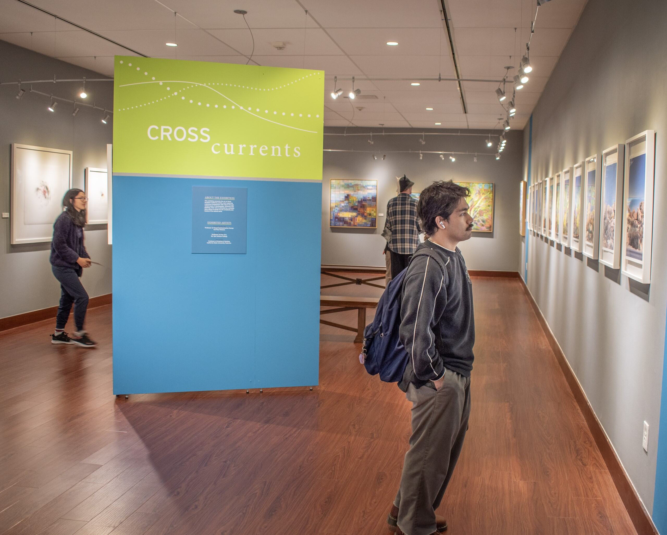 Reception Photo "Cross Currents" , October 16, 2024 to December 15, 2024